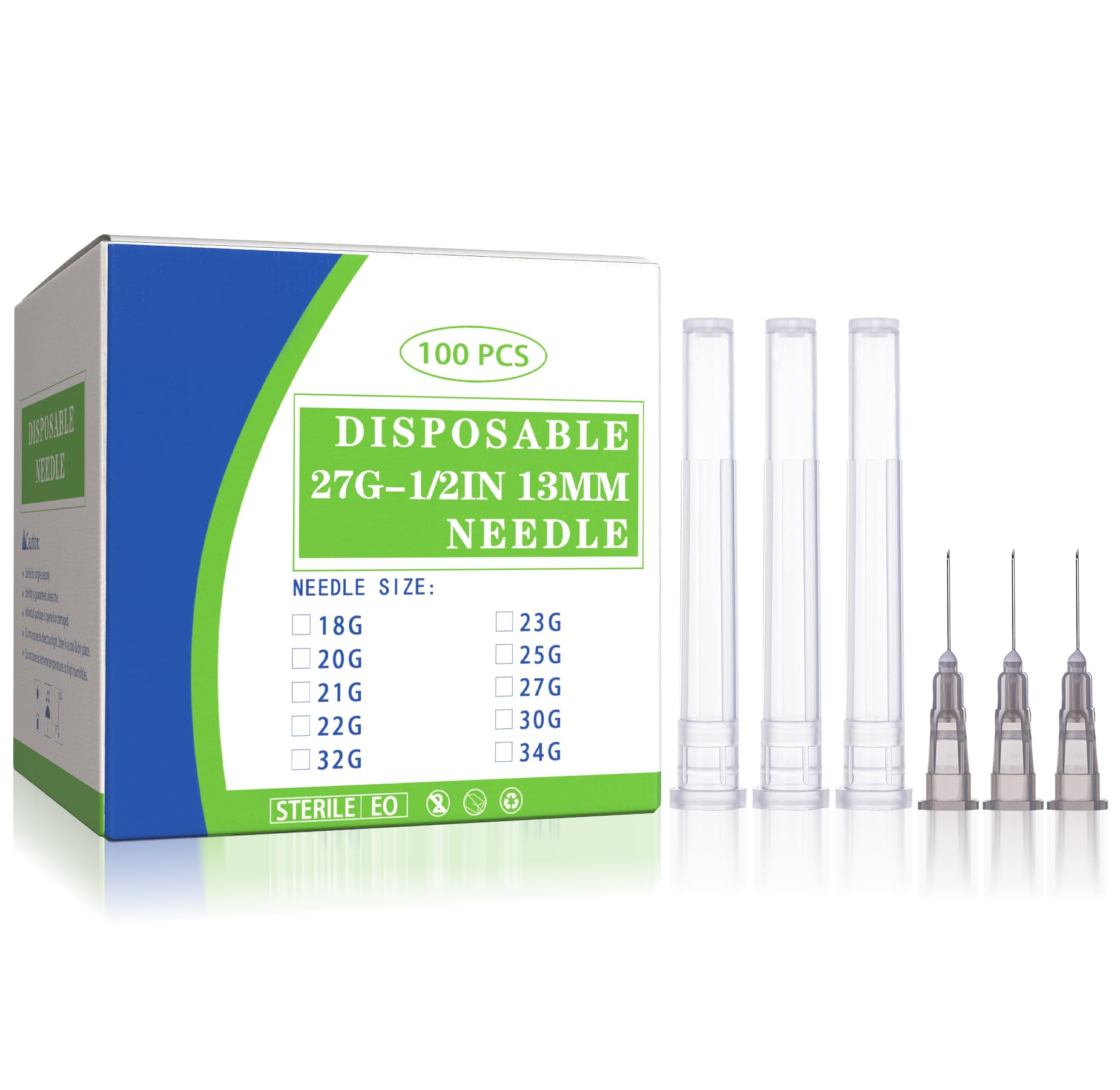 34G 5/32" 4mm Needle Luer Lock Disposable Dispensing Accessories, 100 Pack — Amazon image 8