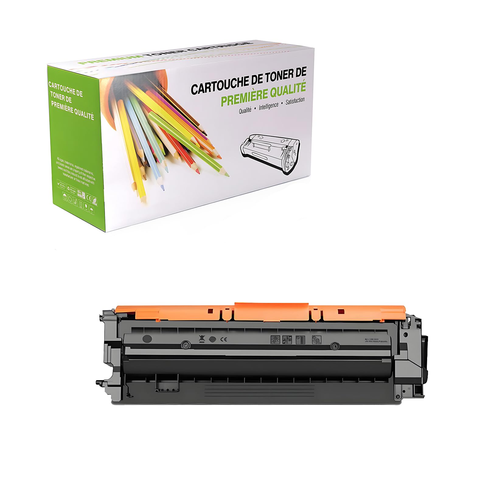 Kompatybilny zamiennik kasety z tonerem dla HP W9020MC W9021MC W9022MC W9023MC do użytku z HP Color Laser Enterprise E75245DN drukarką,Black