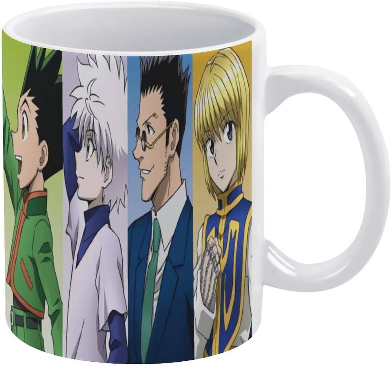 ハンター×ハンター マグカップ コップ 瀬戸物 セラミック 飲み物用 アニメ ゲーム 推し キャラ 誕生日 クリスマス プレゼント 記念品 ゲーム カフェ・オフィス・家用
