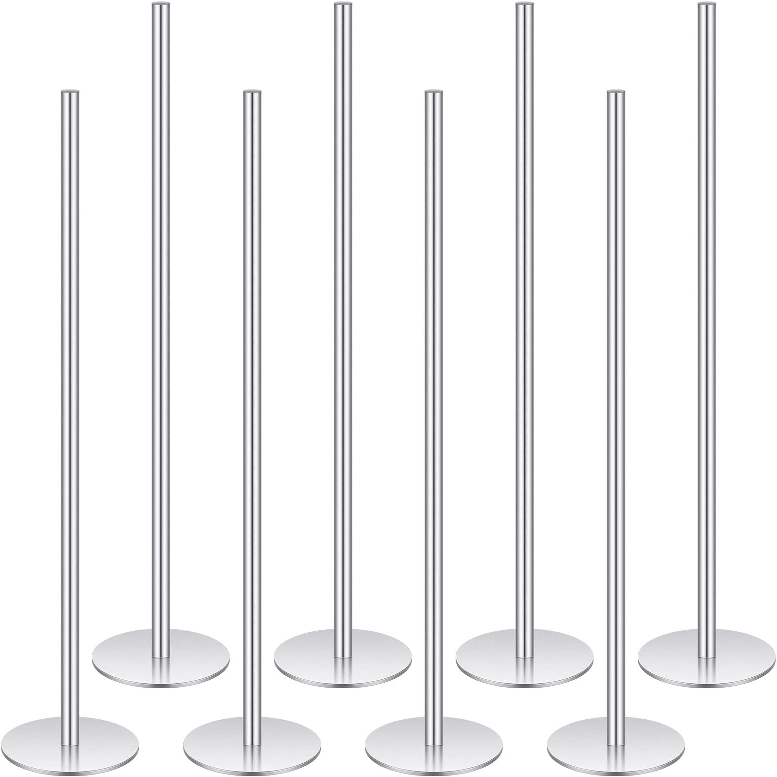 Cake Heating Rod 5.71 Inch Sliver Baking Nails for Baking Stainless Steel Heating Core for Cakes Stick Supplies(8 Pcs)