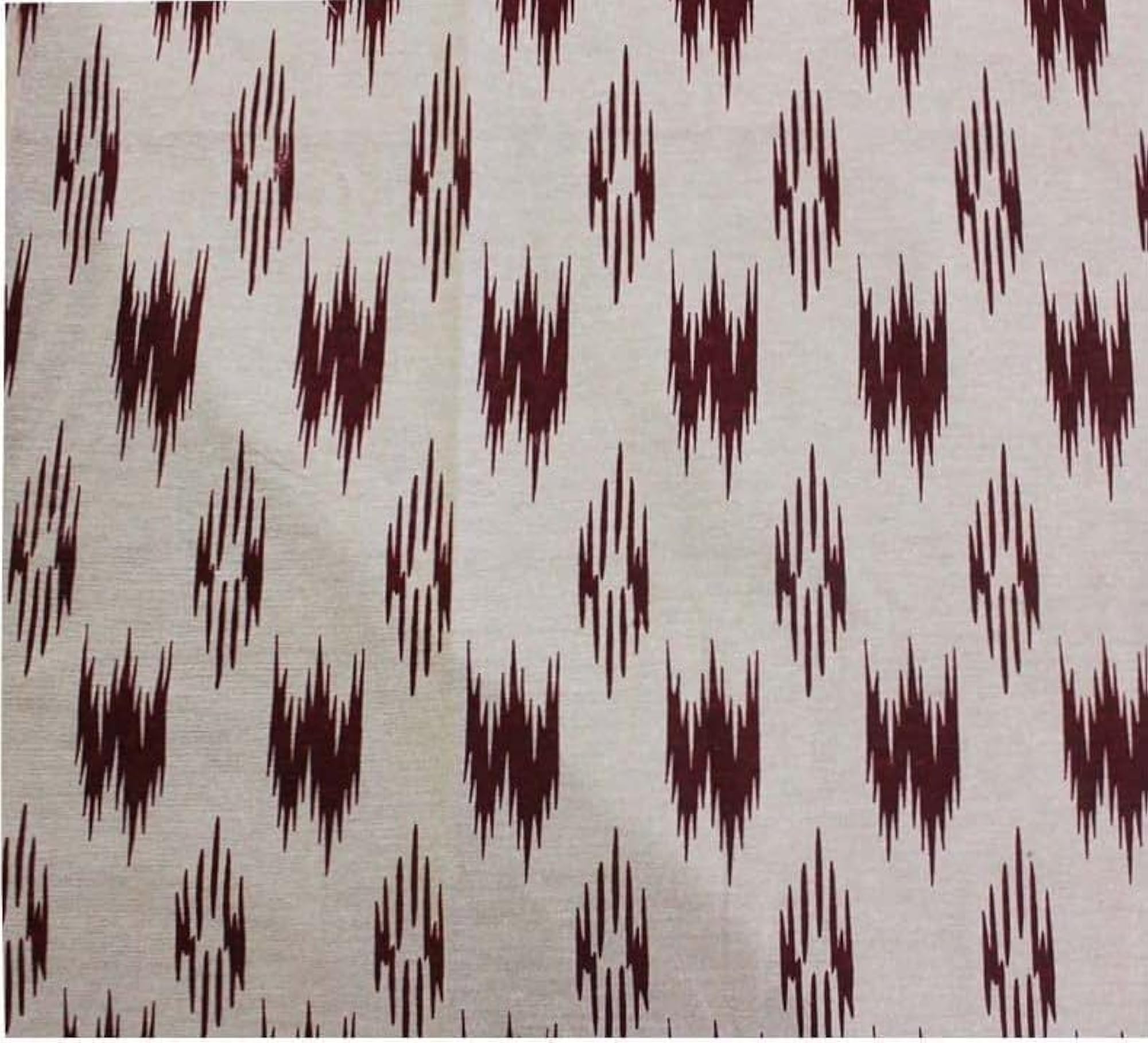 Single Cotton Pochampaaly Weave Ikat Printed Square Table Cover