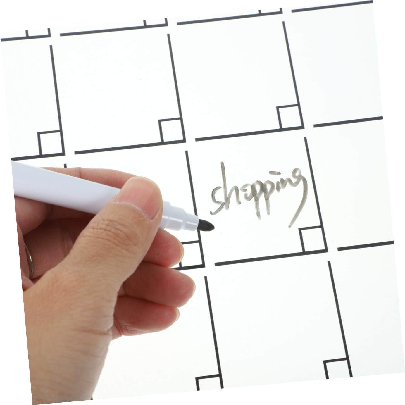 MAGICLULU Acryl Wandkalender 42x29,7cm Transparent Hängender Wochenplaner Umweltfreundliche Kalendertafel für Büro und Zuhause Zufällige Farbe