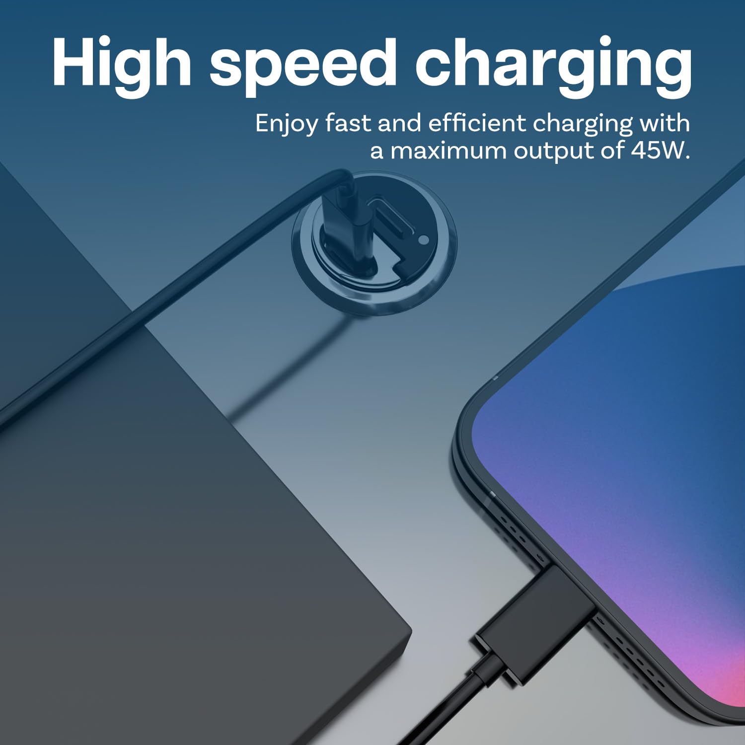MMOBIEL Doble USB-C Adaptador Cargador Coche [2 Pack] – 45W Cargador USB Encendedor Carga Rapida – Cargador de Coche Ultracompacto – Cargador USB para iPhone 16 15 14 13 Pro MAX, Samsung S26 S25 S24