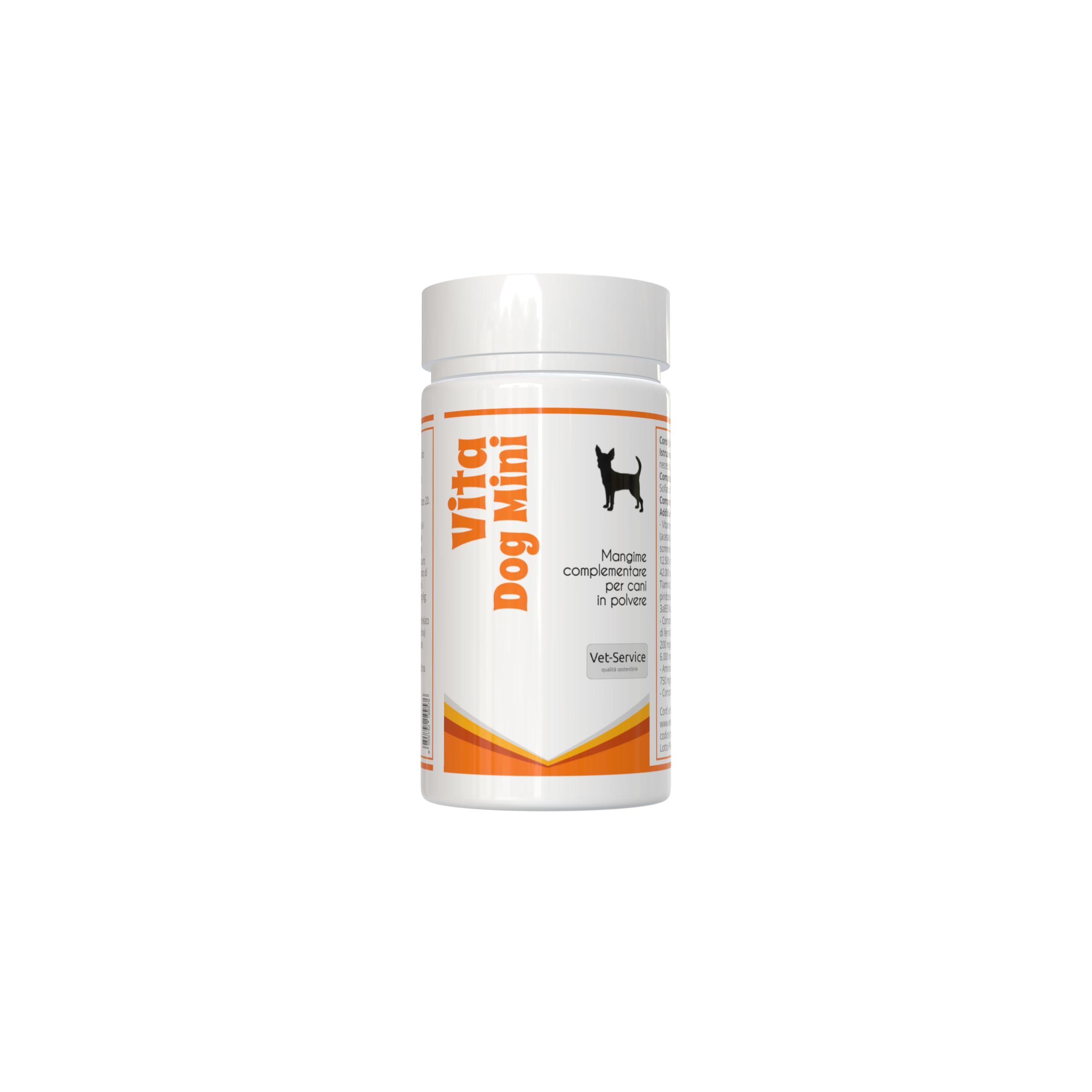 Vita-Dog Mini | 120 grammi | Complesso Vitaminico e Minerale Concentrato | Integratore per cani in polvere | Tutte le sostanze di cui ha bisogno in un unico prodotto