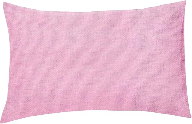 NIYS Luxury Bedding 100% Brushed Cotton Flannelette 40CM/16 Extra Deep Fitted Sheets in 12 Colours (PillowCase Pair, Pink)