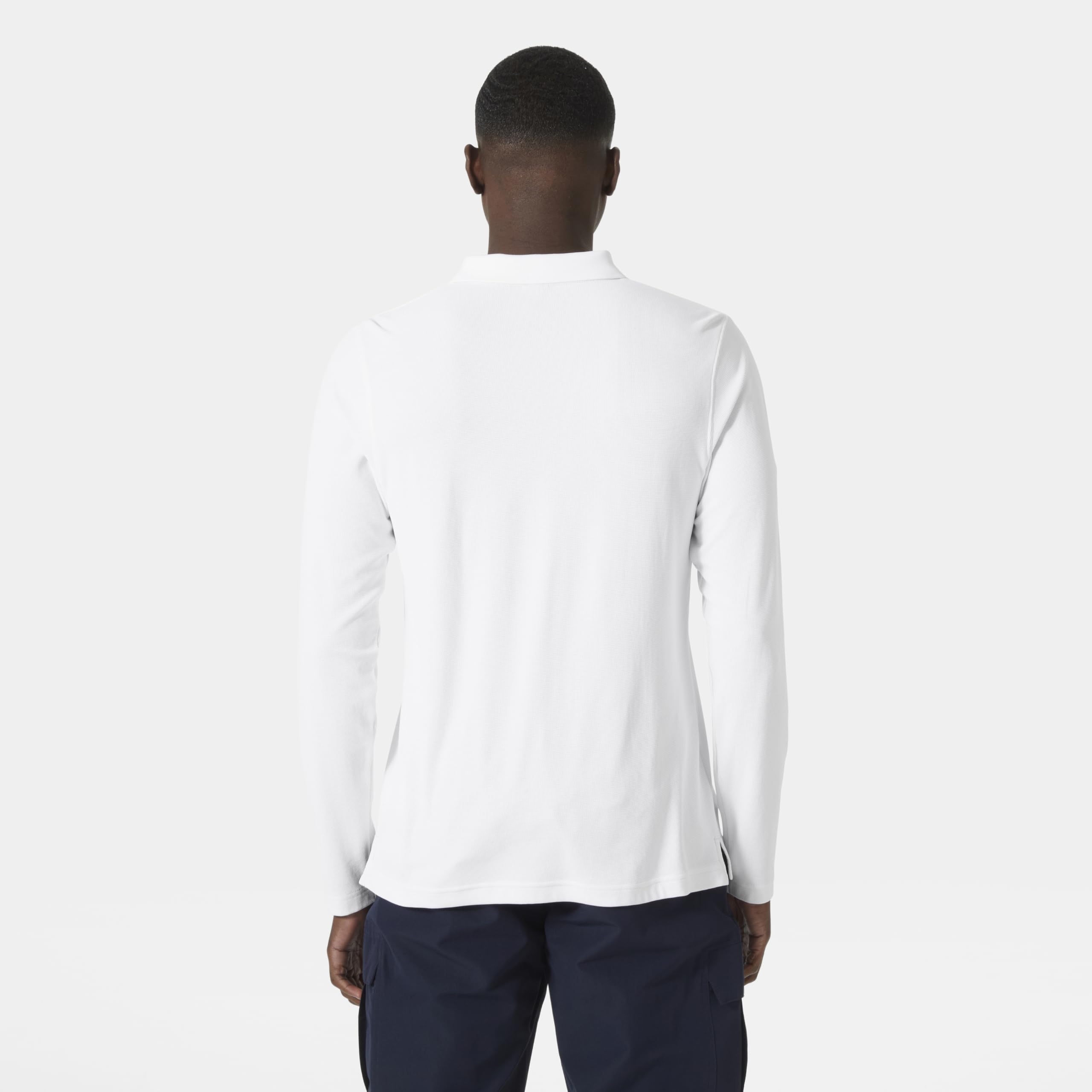 Helly Hansen Polo a Maniche Lunghe Uomo Crewline, asciugatura rapida, Outdoor, protezione solare
