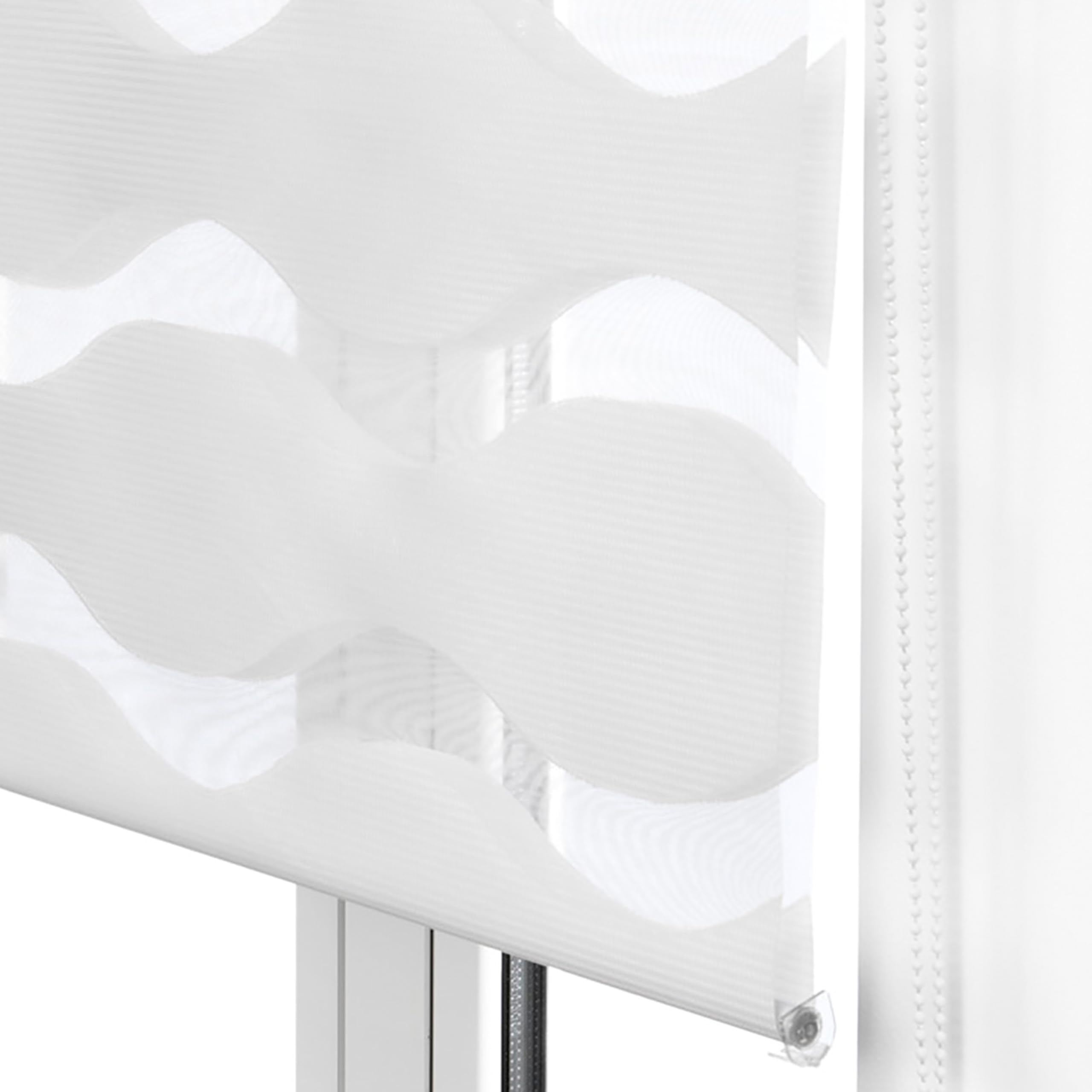 Blindecor - Luna doppelrollo klemmfix ohne bohren - duo rollo klemmfix Weiß - 52 x 150 cm (Breite x Länge) Stoffgröße 49 x 145 cm – Bild 4