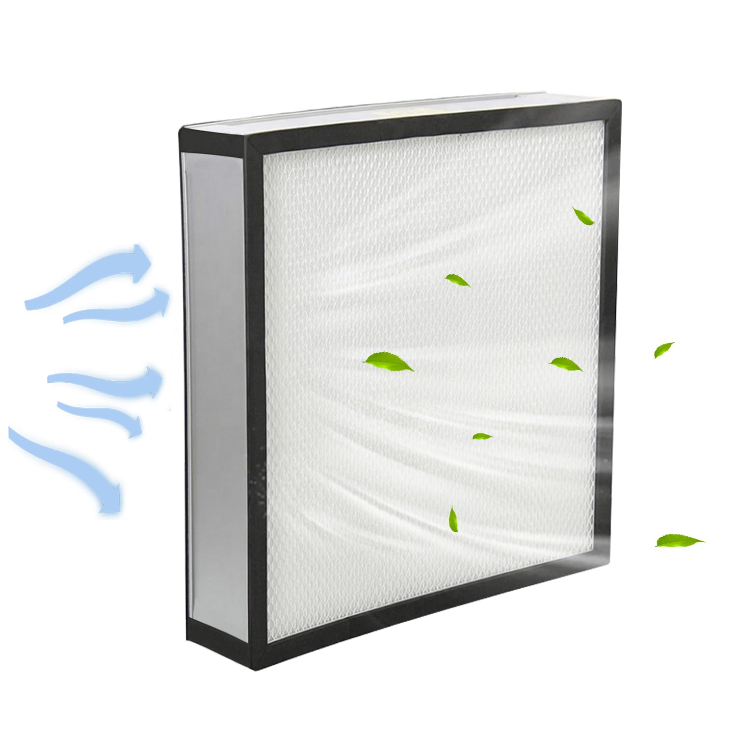 FFU, HEPA H14 Laminar Flow Hood Filter Ersatz-Set, 1 Stück, aktualisierte Lüfterfiltereinheit, kompatibel mit Laminar Flow Hood FFU 57,4 x 57,4 cm, 100/ISO Level 5 Sauberkeit, Pilz mit