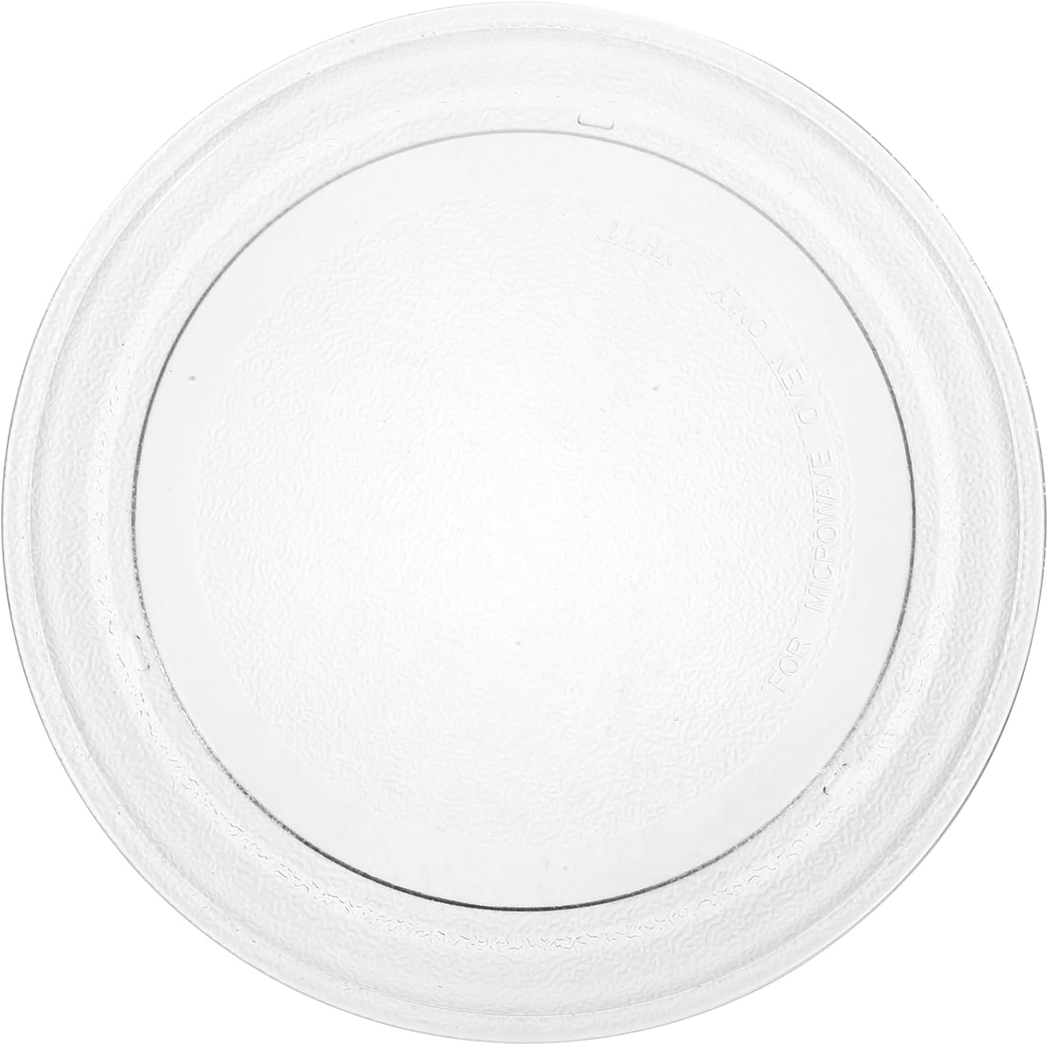 Microwave Glass Replacement Flat Bottom 25.5cm Turntable Plate