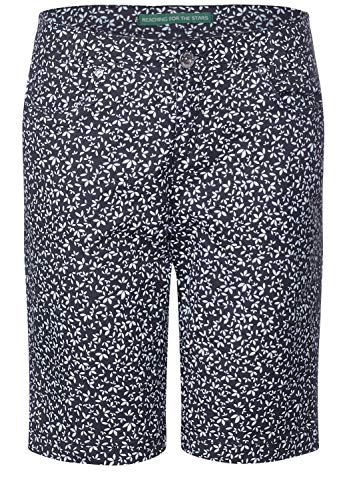 Preisvergleich Produktbild Street One Damen Print-Bermuda deep Blue 32