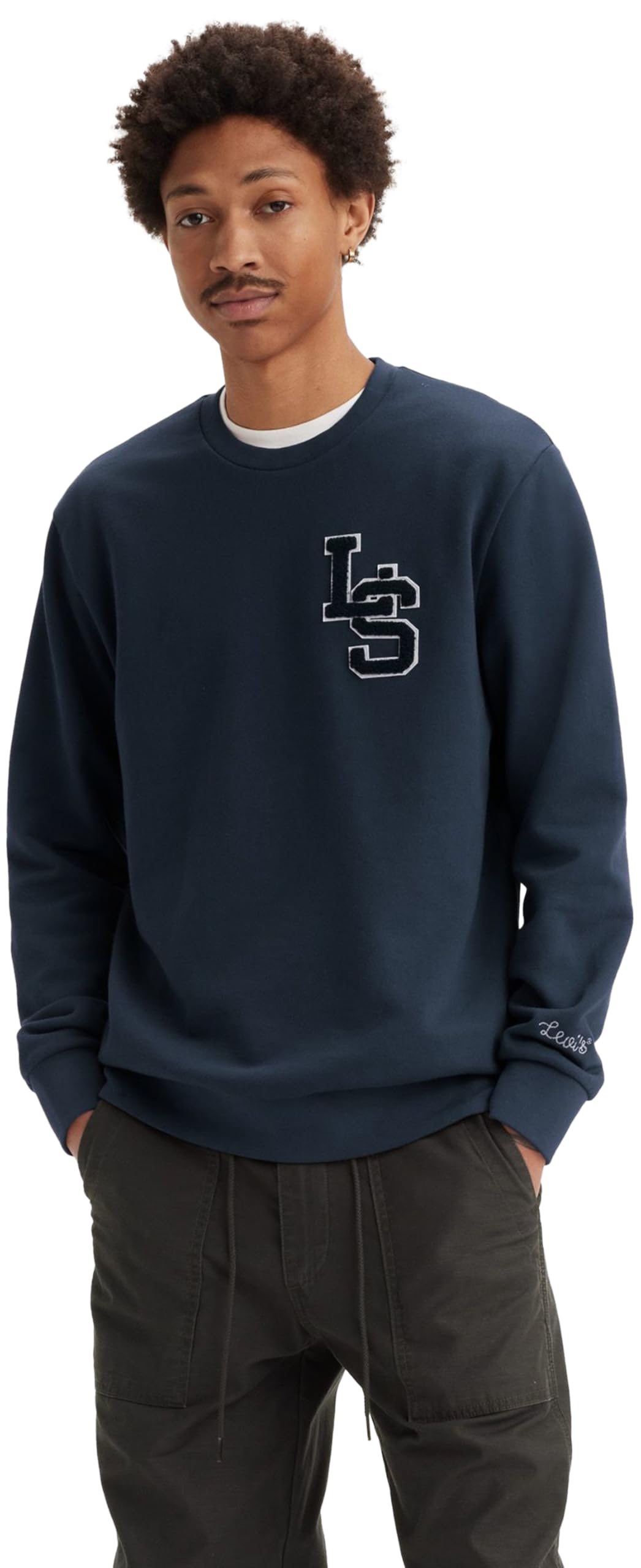 Levi's Men's Standard Graphic Crew Sweatshirt