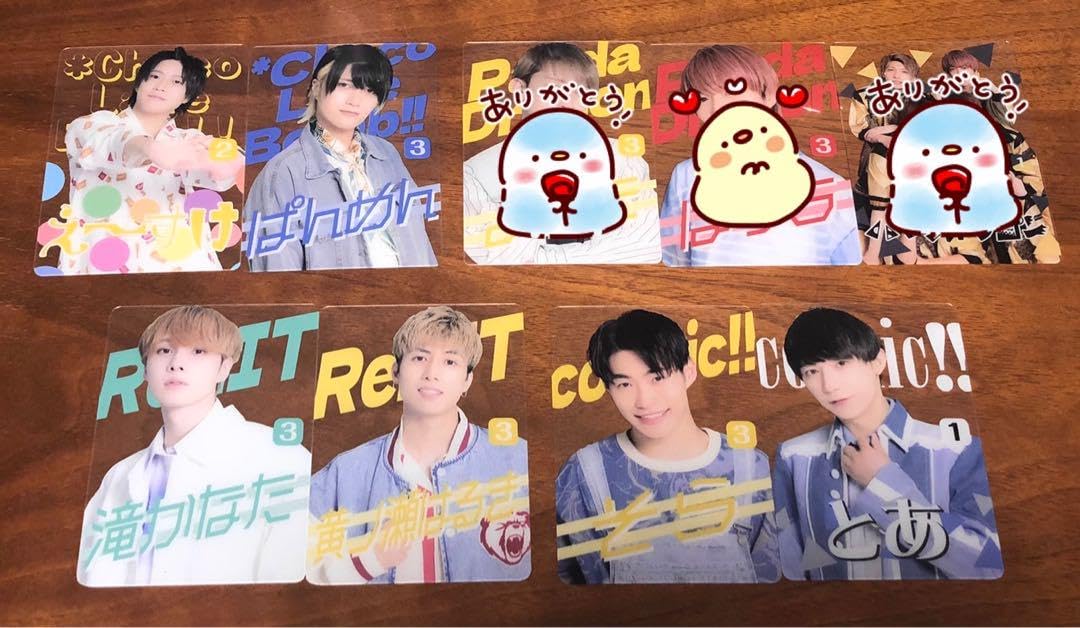 めせもあ。 MeseMoa. 透明トレカ