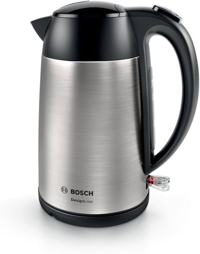 Bosch - Hervidor, DesignLine, 1.7 l, Acero inoxidable, TWK3P420