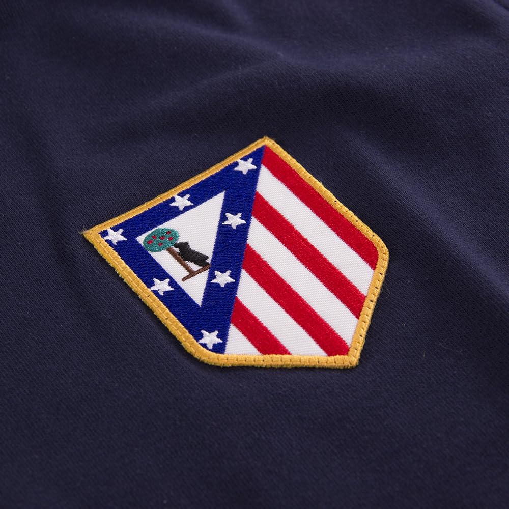 Copa - Chaqueta de entrenamiento - Fútbol - Hombre - Atletico de Madrid 1969 - Retro - Azul - 50% algodón - 50% poliéster