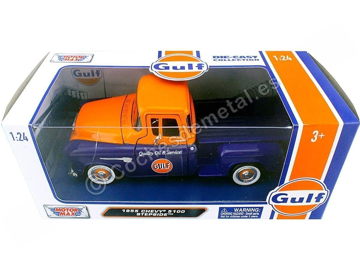 Amazon.com: Motormax 1955 Chevrolet 5100 Stepside Pickup Truck