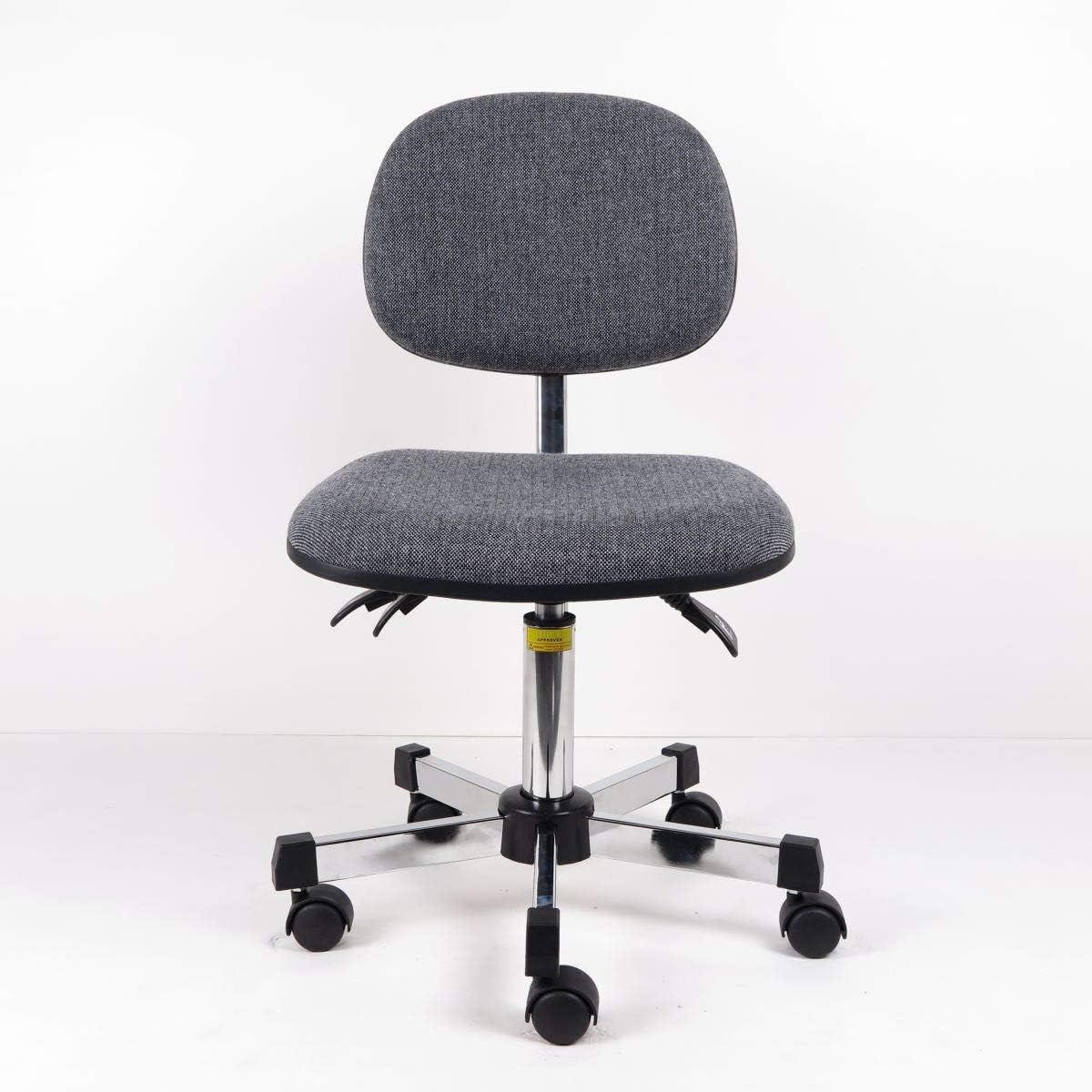 ESD Ergonomic Fabric Style Chair (with Feet)