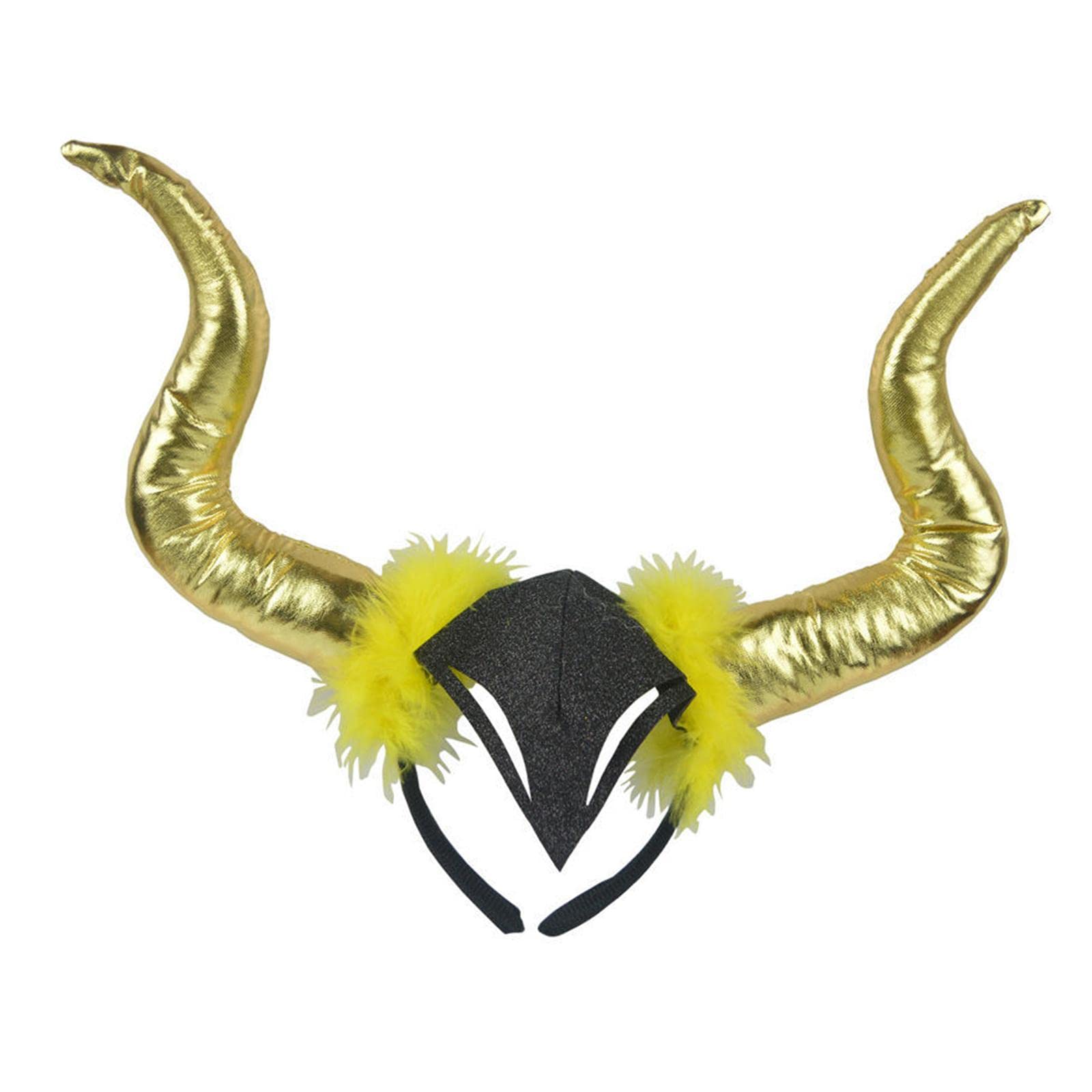 MYADDICTIONHorn Headband Headhand Fantasy Darkness Steampunk Photograph Party gold Clothing, Shoes & Accessories | Womens Accessories | Hair Accessories
