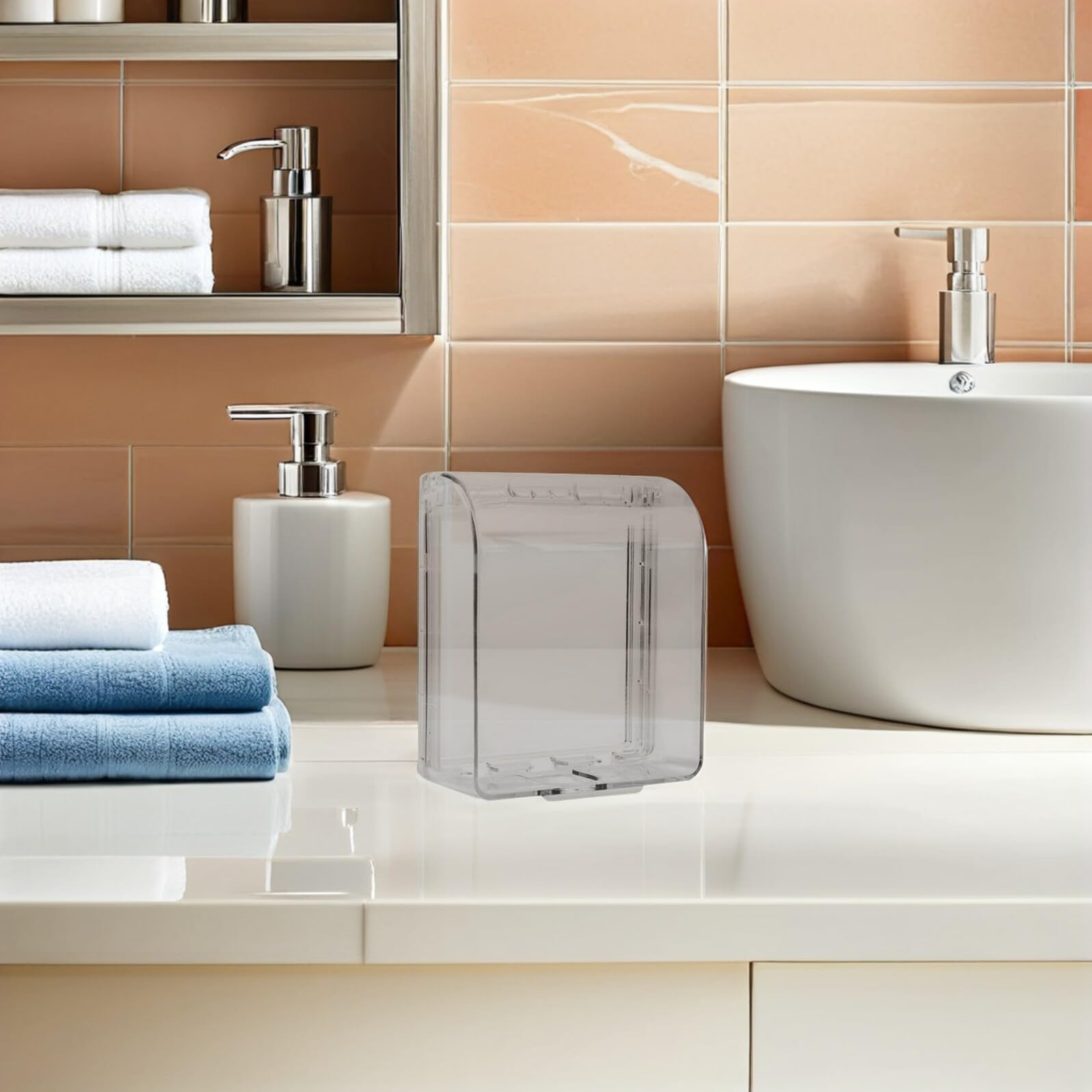 GALPADA 10stücke Selbstklebender Wasserdichter Steckdosenschutz Transparente Wandsteckdosenabdeckung Spritzschutz Für Küche Badezimmer Und Außenbereich Kompatibel Steckdosen