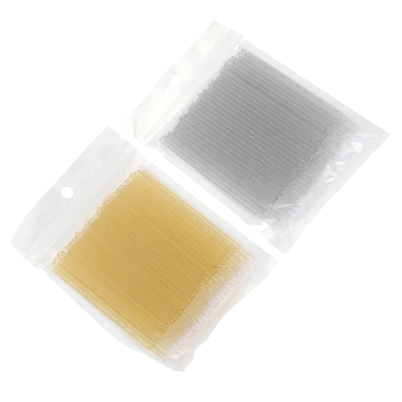 VICASKY 200pcs Disposable Cotton Swabs for Sensitive Skin Eyelash Cleaning Rods for Makeup Eyebrow Tattooing Tools Gentle Sanitary for Travel