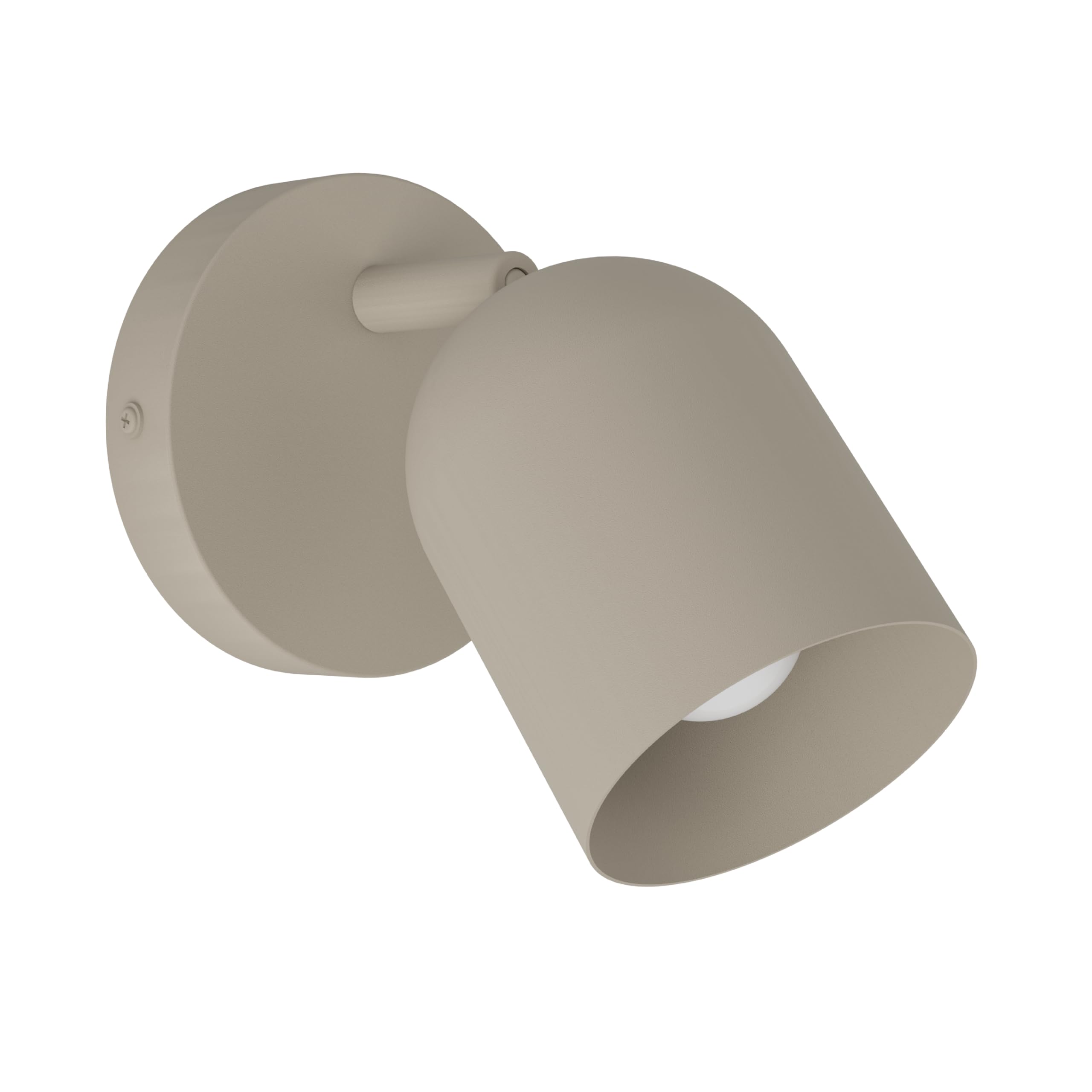 Eglo Tilston Steel Minimalist Single Wall Spotlight, Sandy