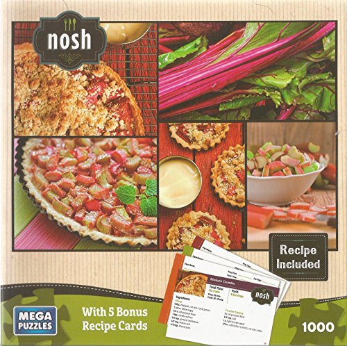 "Nosh" Tomato and Zucchini Quiche 1000 Piece Puzzle and Recipe Cards