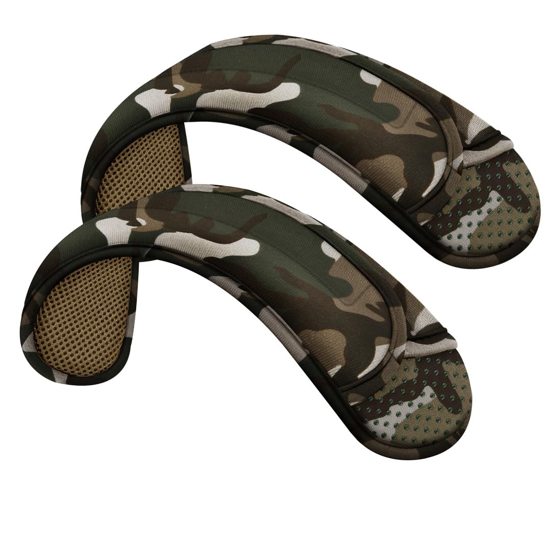 ZINZ 2P Universal Shoulder Pad with Ultra Thick Cushion,Camouflage Green