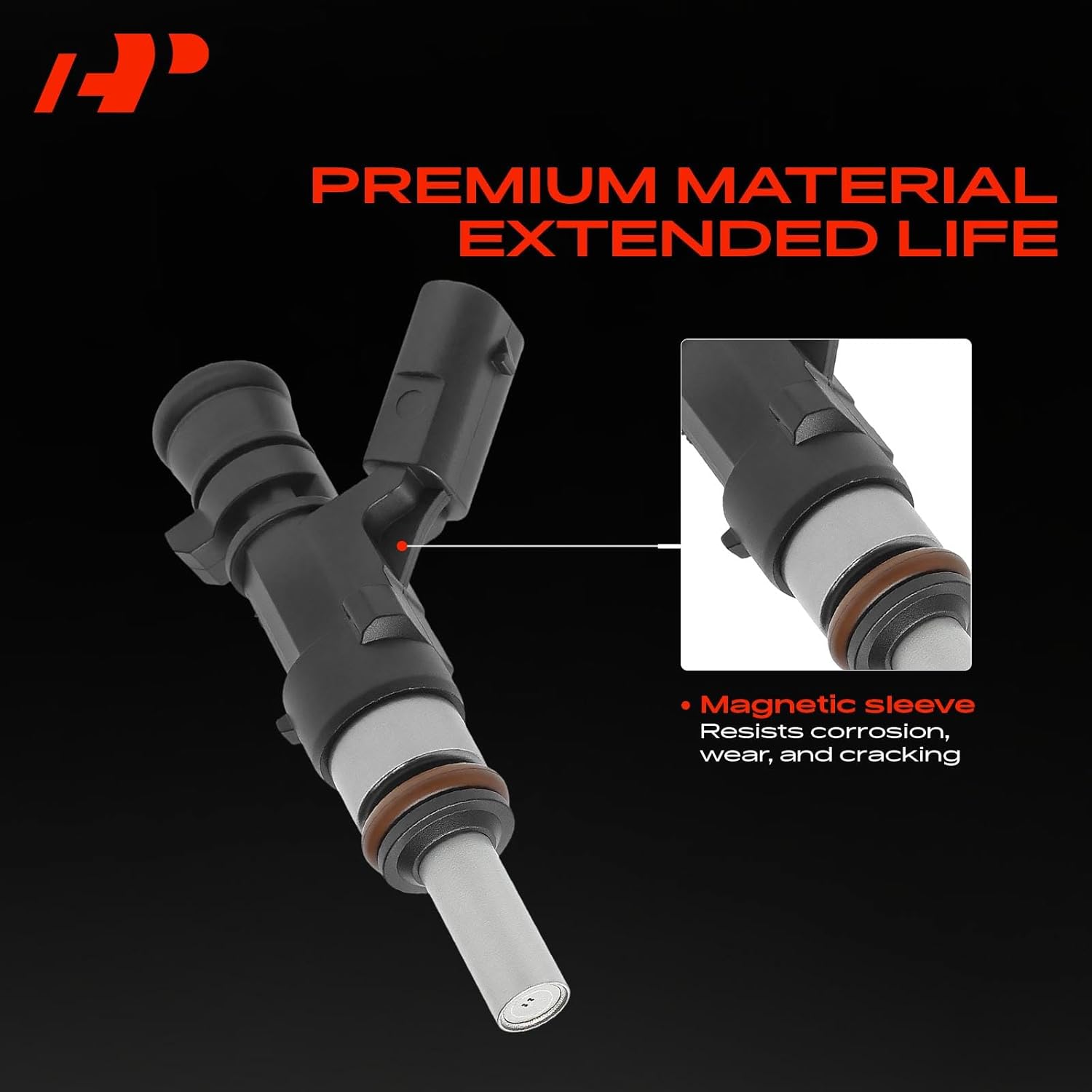 A-Premium 4 Holes 8 Pcs Fuel Injectors Compatible with Mercedes-Benz C63 AMG 2008-2015, E63 CLS63 ML63 AMG 2007-2011, S63 AMG 2008-2013, SL63 AMG 2009/2011-2012, R63 AMG 2007, CL63 AMG, SLS AMG