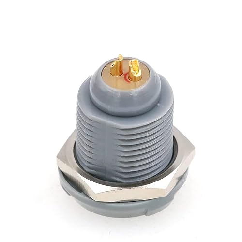 Miniatura 19 de 1P plástico PKG Socket Quick Lock Push Pull Connector Multipin plástico Shell soldador cable para médico Enchufe