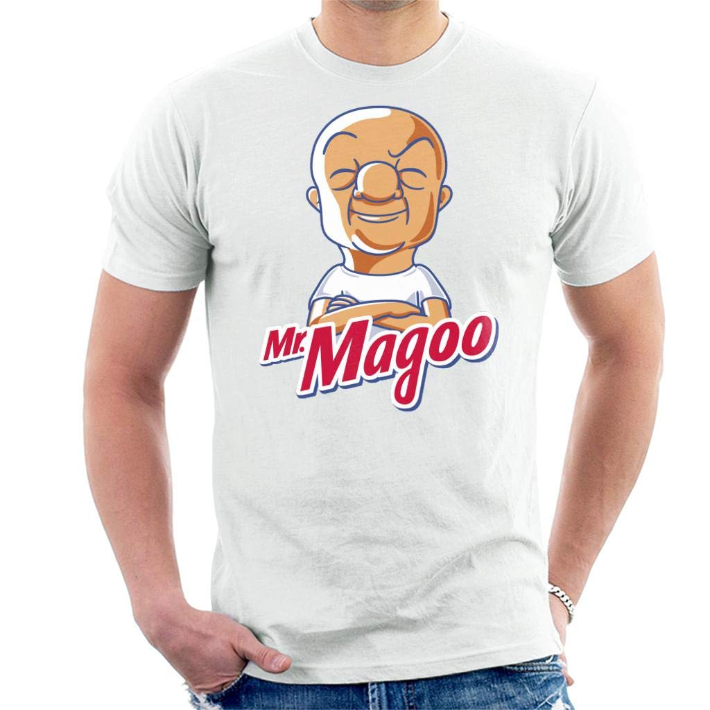 Mr Magoo Blind Men's T-Shirt White