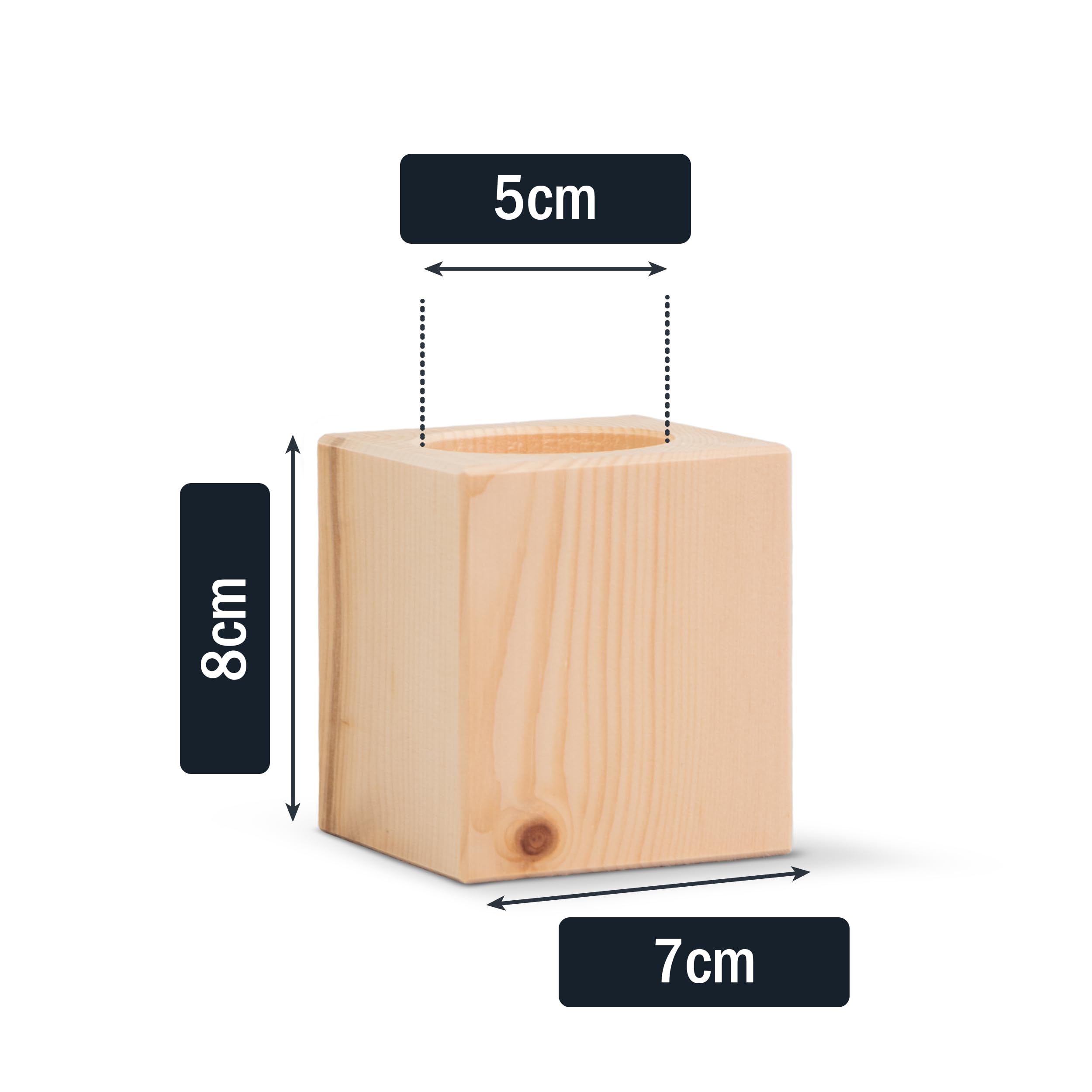 Zirben Erlebnis Geschenksbox Nr.5: Bio-Zirbenkissen mit ZirbenWürfel-Set und Zirbenduftkerze