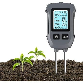 Uzoli SGS13 Moisture Meter Plants 5 in 1 Soil Meter Garden