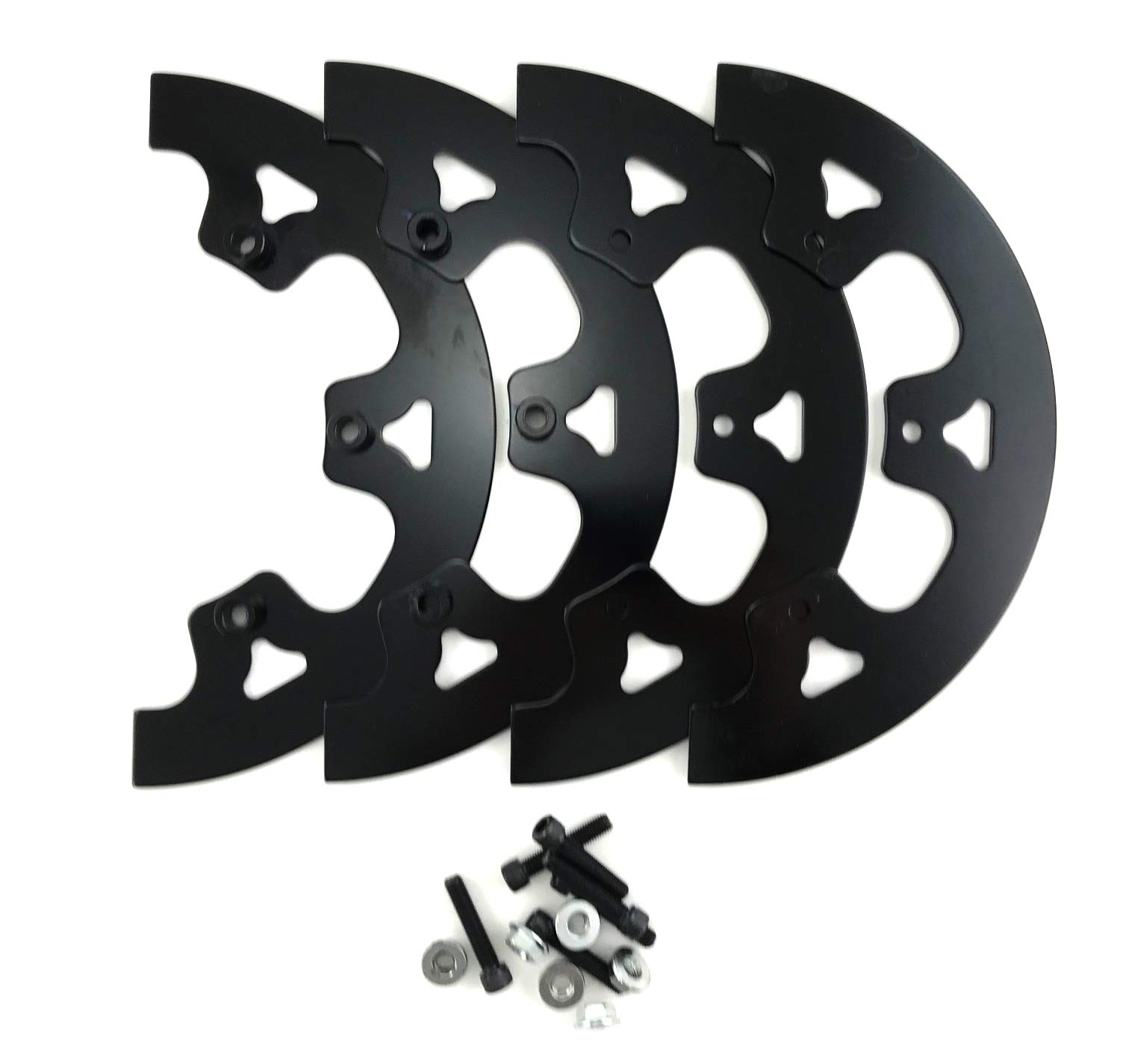Aluminum 4 Piece Sprocket Guard, 8-3/4 Diameter