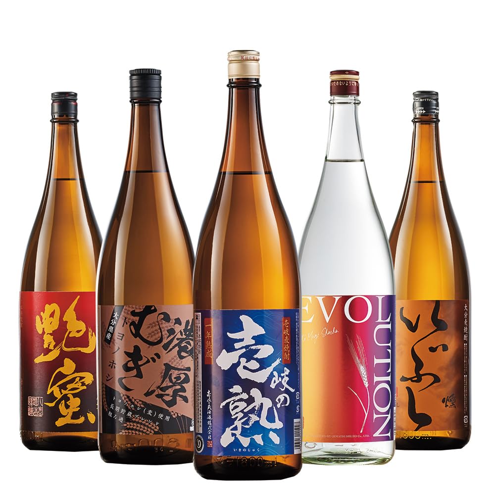 Amazon.co.jp: ベルーナグルメ 焼酎 麦焼酎 特割 大分 壱岐 九州五蔵