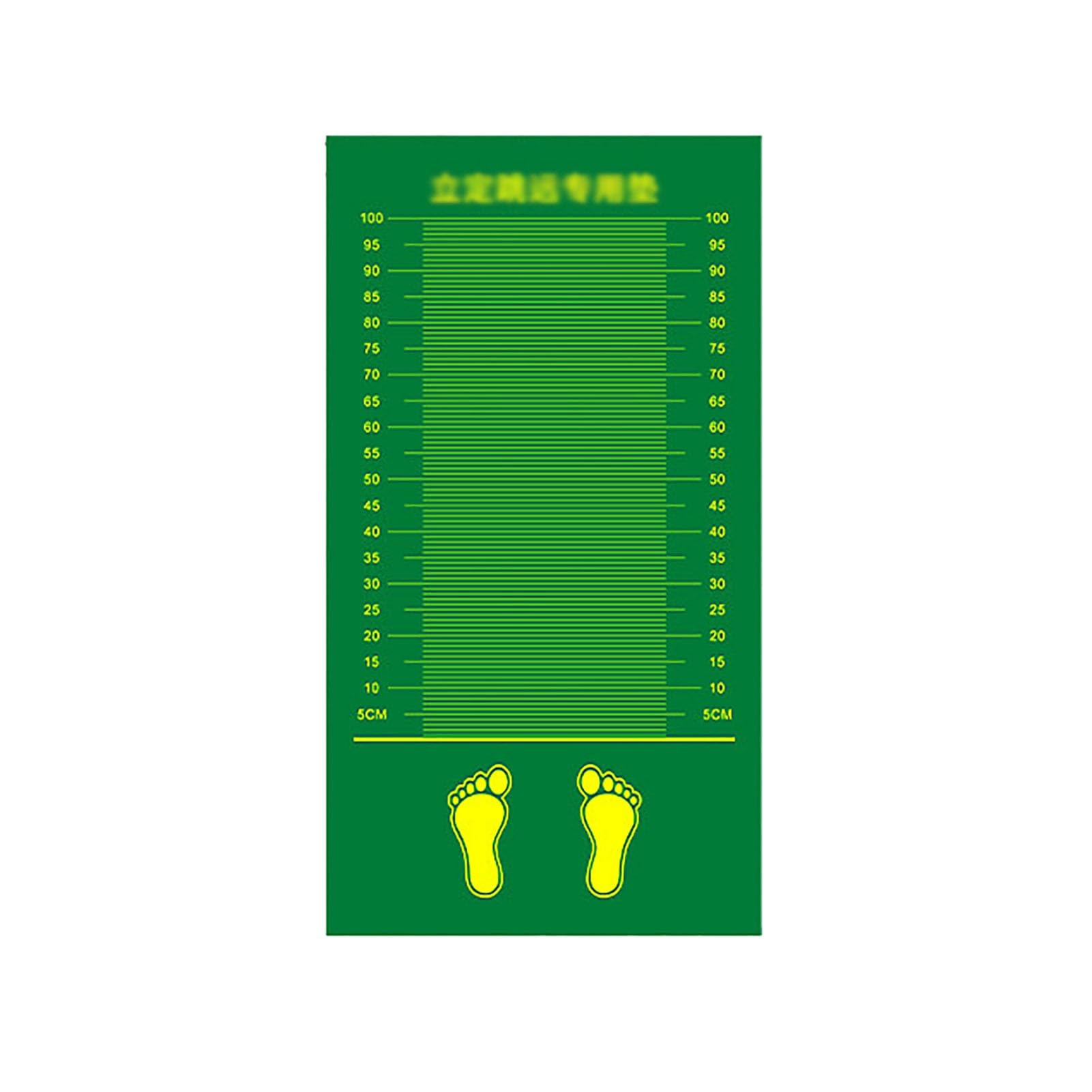 Training Standing Jumping Mat Sports Long Jump Mat Rubber Workout Mats for Home Gym Flooring Wear-Resistant Physical Training