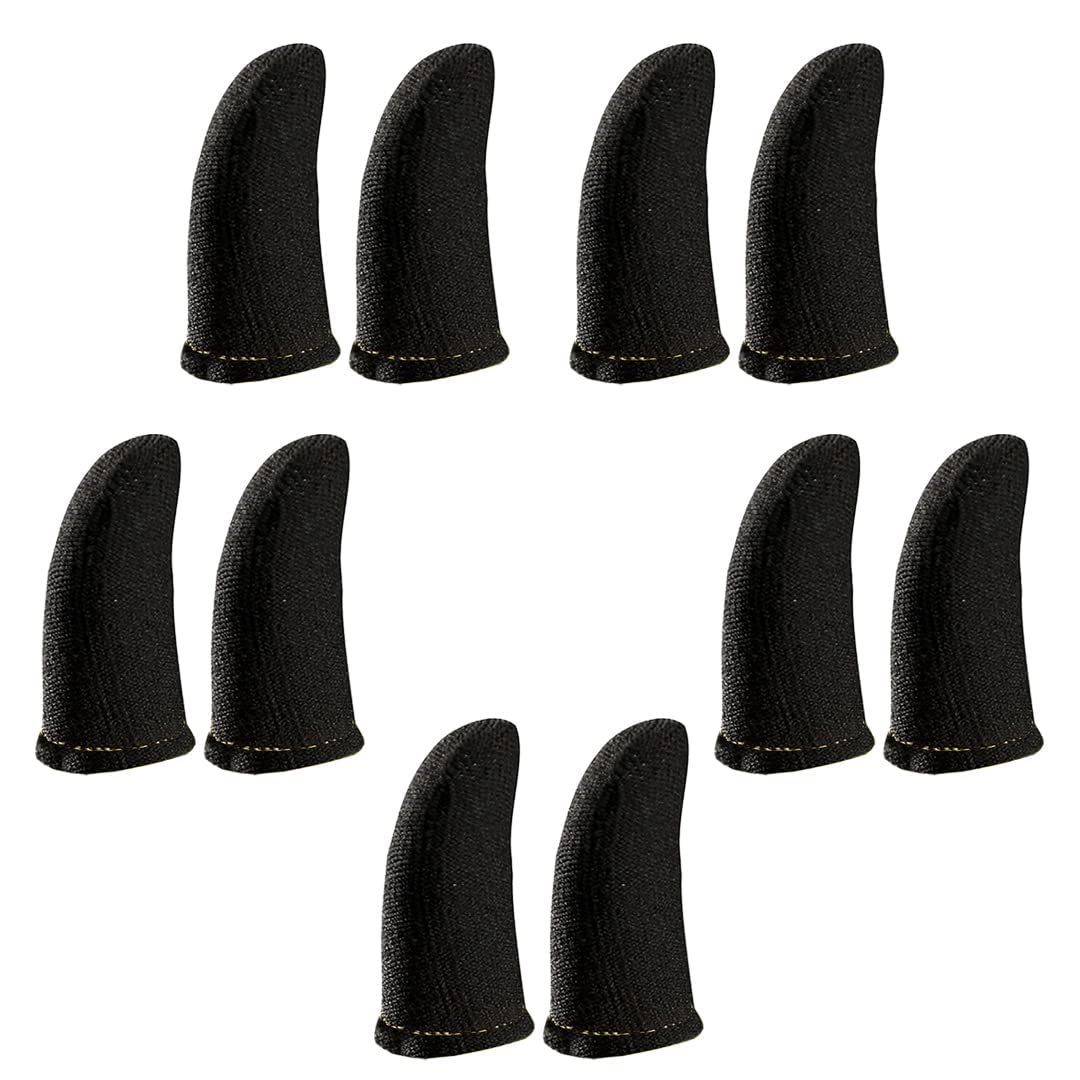 Mobile Accessories Thumb Sleeves & Finger Sleeves for Mobile Games - 10 Pieces in 5 Packs - Anti Sweat Finger Sleeve Gloves Makes Gaming Easy on Phone and Tablet - Easy to Wear Gaming Sleeves-image-34