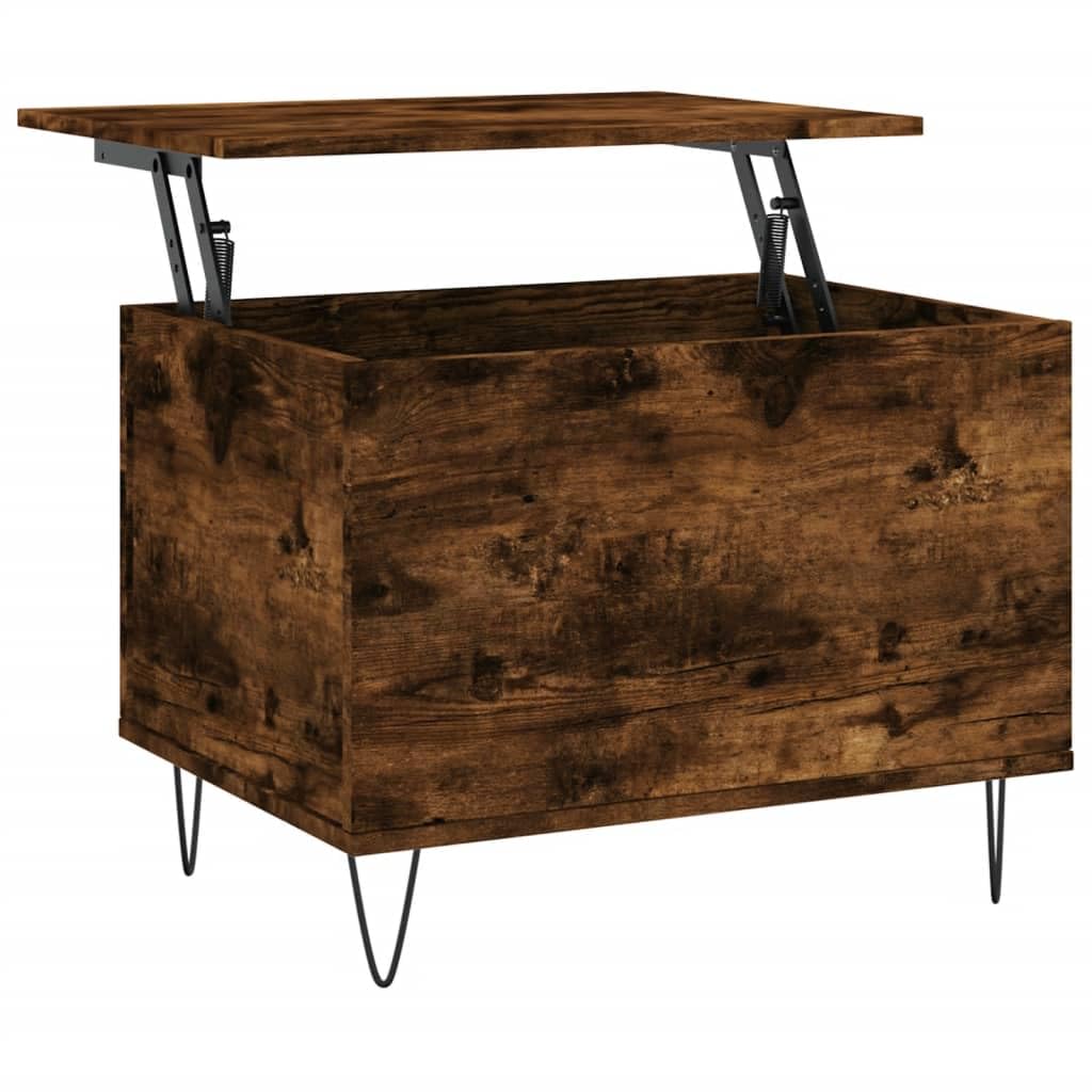 Table de Salon Plateau Relevable et convertible en bureau gain de place