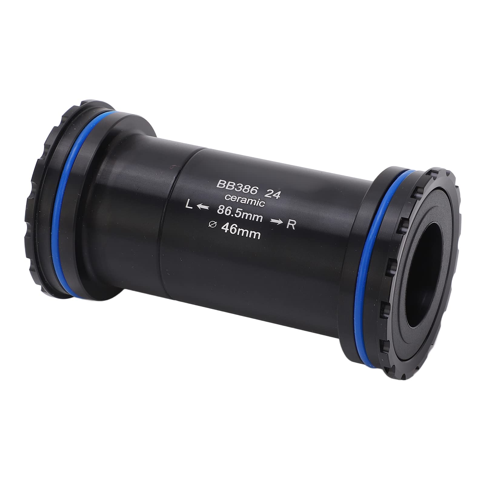RiToEasysports Suport Roweru Lekki Stop Aluminium o Niskim Poziomie Hałasu Ceramiczna Konstrukcja do Rowerów Górskich Średnica 46 Mm i szerokość 86,5 Mm