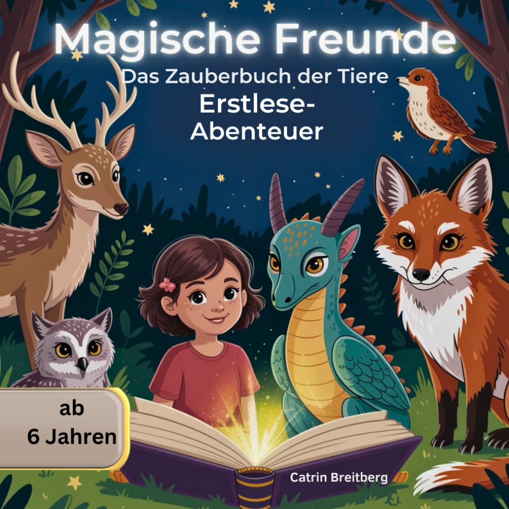 Magische Freunde - Der Zauberwald der Tiere: Erstlese-Abenteuer für Kinder ab 6 Jahren