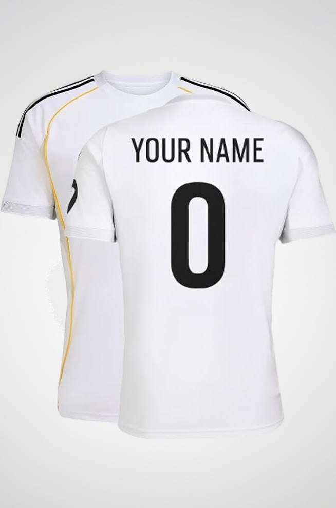 Customized Real Madrd Home Jersey 2025/26 with Logos and Badges Unisex -StadiumEX