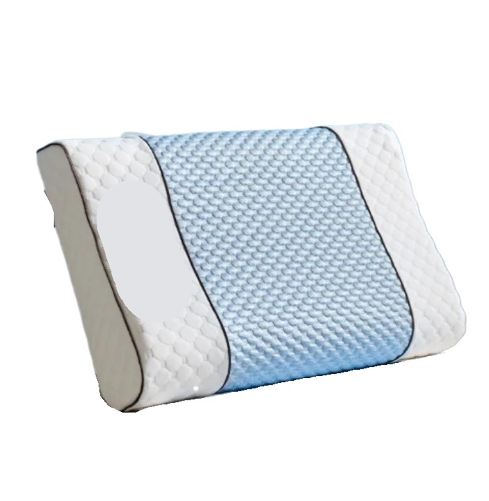 PJFCEWFDGX Pillow Slow Rebound Memory Foam Protector 1PC(Blue)