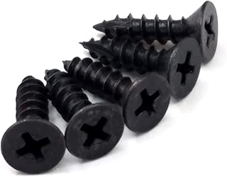 Hinge Outlet Wood Screws, Heavy-Duty Screws for Doors, Cabinets, Furniture & DIY Projects (Oil Rubbed Bronze, 9 x 3/4 Inch, 24 Pack)