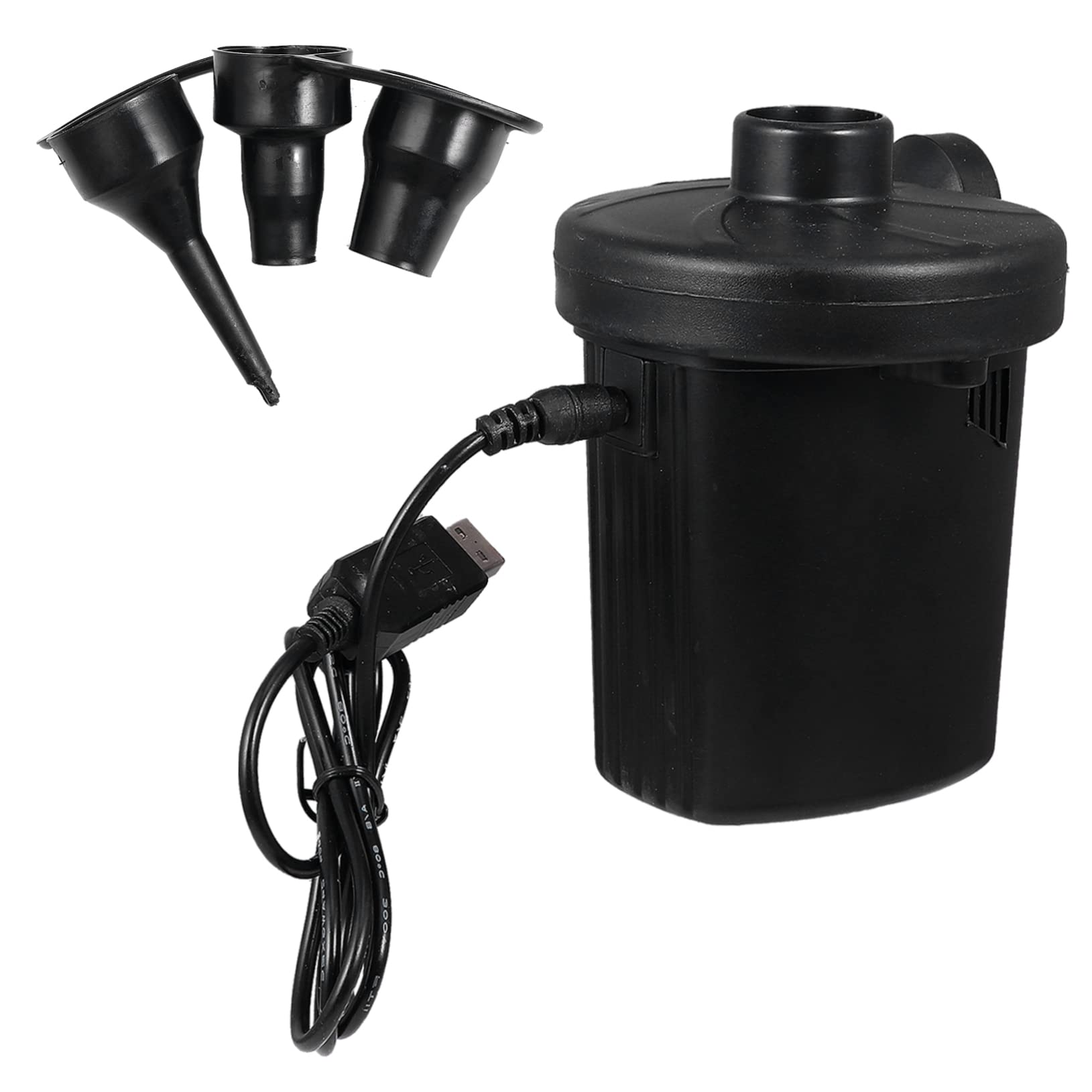 Cabilock USB Pompe À Air Pompe Électrique Pompe De Remplissage Rapide Électrique Pompe Gonflable Portable Pompe Portable Pompe À Air Gonflable Matelas Pompe Jouet Pompe À Essence Double