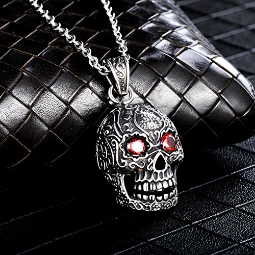 Feilok - Catenina con ciondolo a forma di teschio