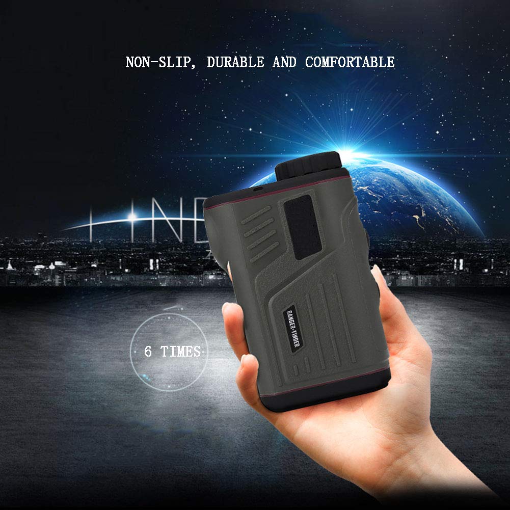 AIZYR Télémètre Laser, Poche Haute Précision Télémètre Laser - La Vitesse/Altimétrie/Mesure d'angle, Antipoussière Et Imperméable, Texture Confortable,600meters