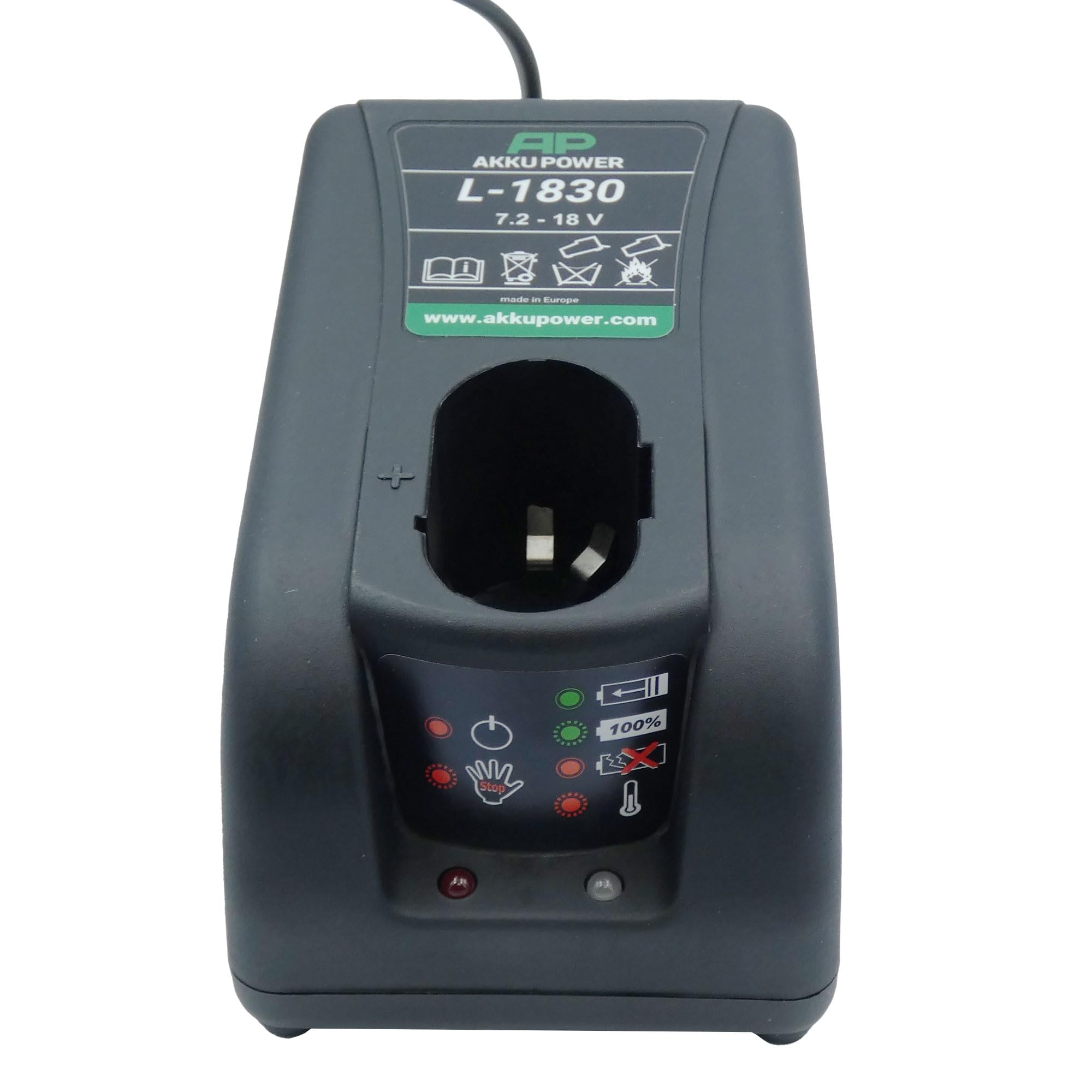 L1830 Ersatz-Ladegerät für Gesipa 12V NiCd/NiMH Akkus – kompatibel mit AccuBird, PowerBird, Firebird und weiteren Modellen
