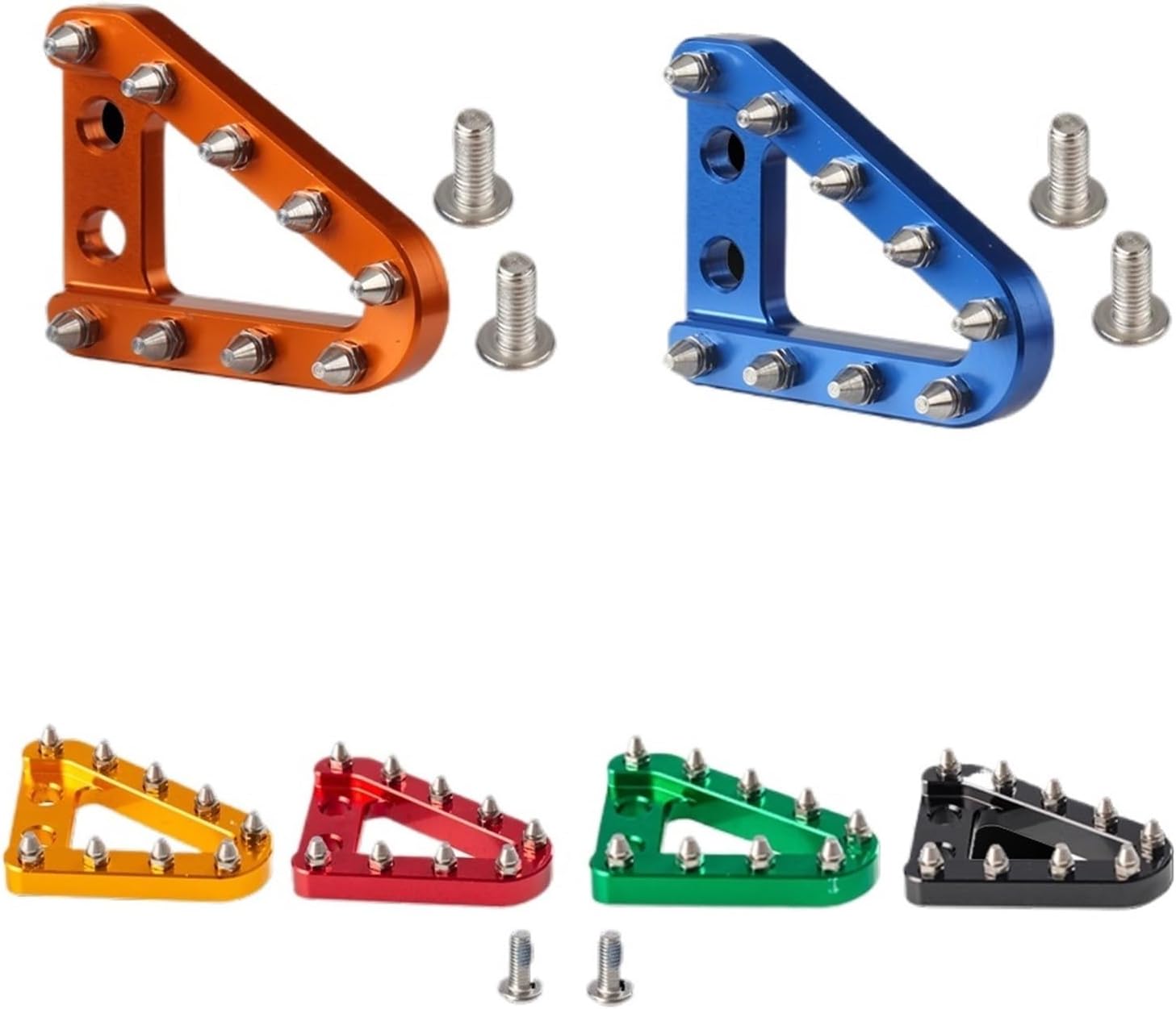 Motorcycle Brake Pedal Lever Step Tip Plate Fit for K-tm SX SXF-XC XCF XCW EXC EXCF TPI 125 150 250 350 450500 2017-2022(4 Packs)