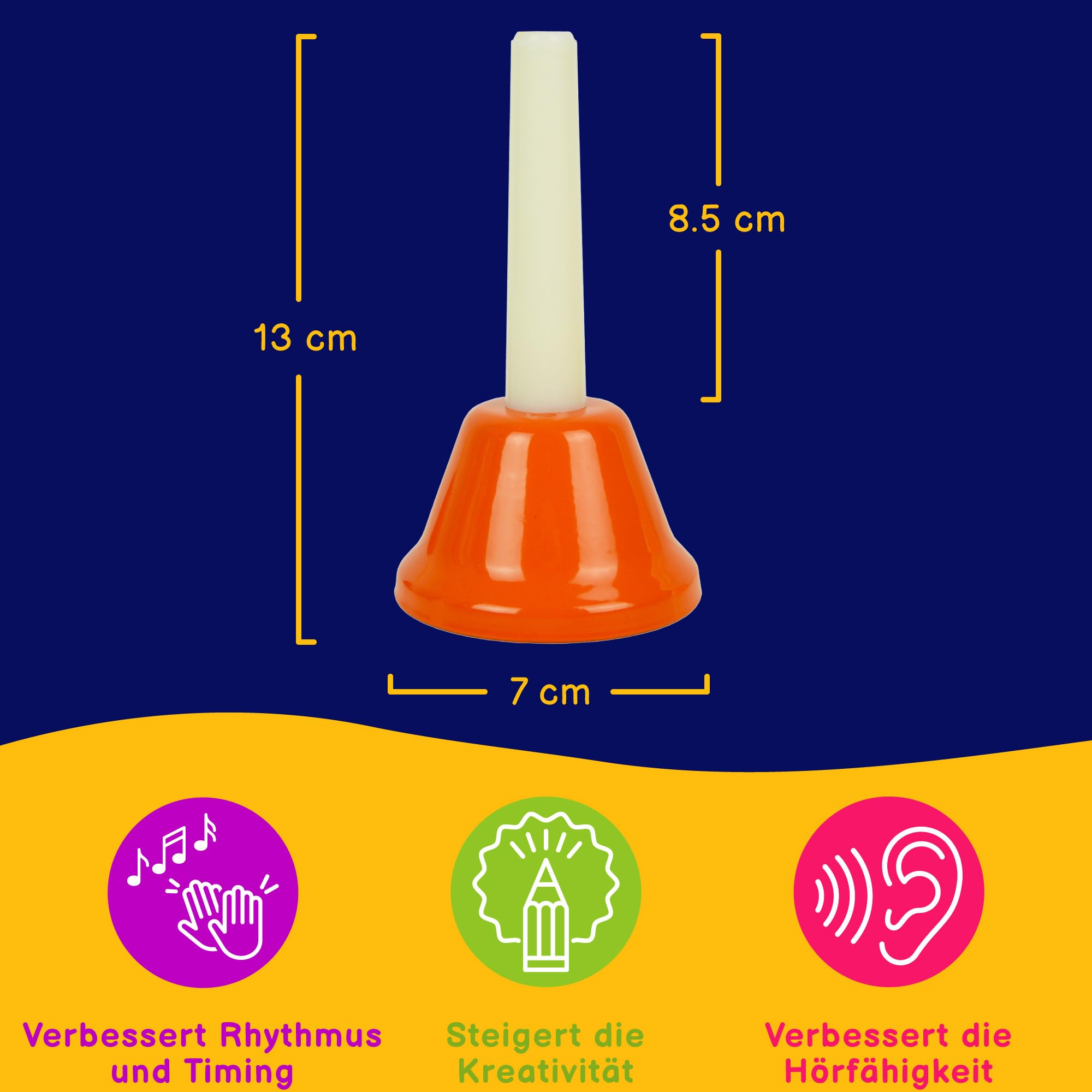 A-Star 8 Note Handbell Set