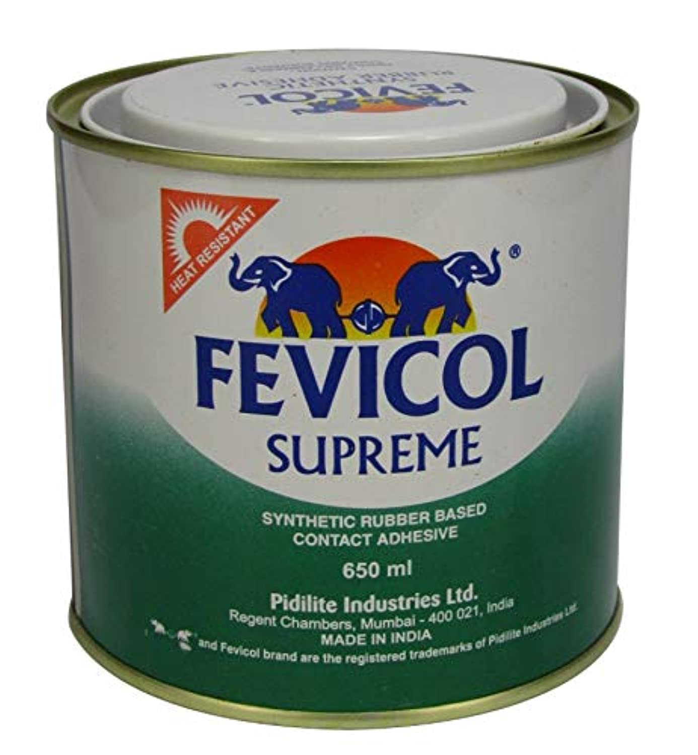 Pidilite Fevicol Supreme Heat Resistant Synthetic Rubber Based Contact Adhesive 650 ml