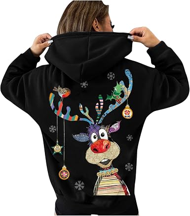 Ladies Sweatshirts Womens Christmas 