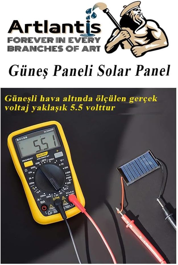 Solar Panel Solar Panel 6X6 Cm 5.5 Volt 100 Ma 1 Piece Solar Power School Classroom Experiment Studies 60X60 Mm